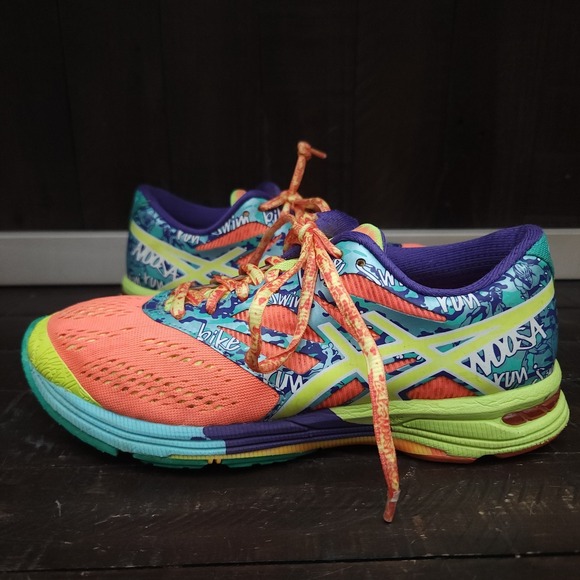 Asics  Gel Noosa Tri 10 Women Size 6.5 T580N Multicolor Running Shoes Sneakers - Picture 8 of 14